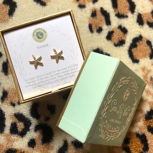 18k Gold Plated Spartina Sea Earrings